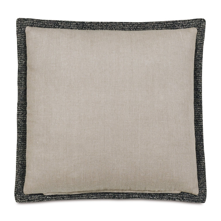 Eastern Accents Lennox Mitered Square 100 Cotton Pillow Cover & Insert